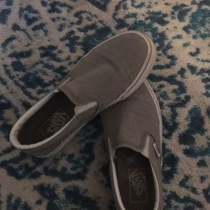 Grey vans